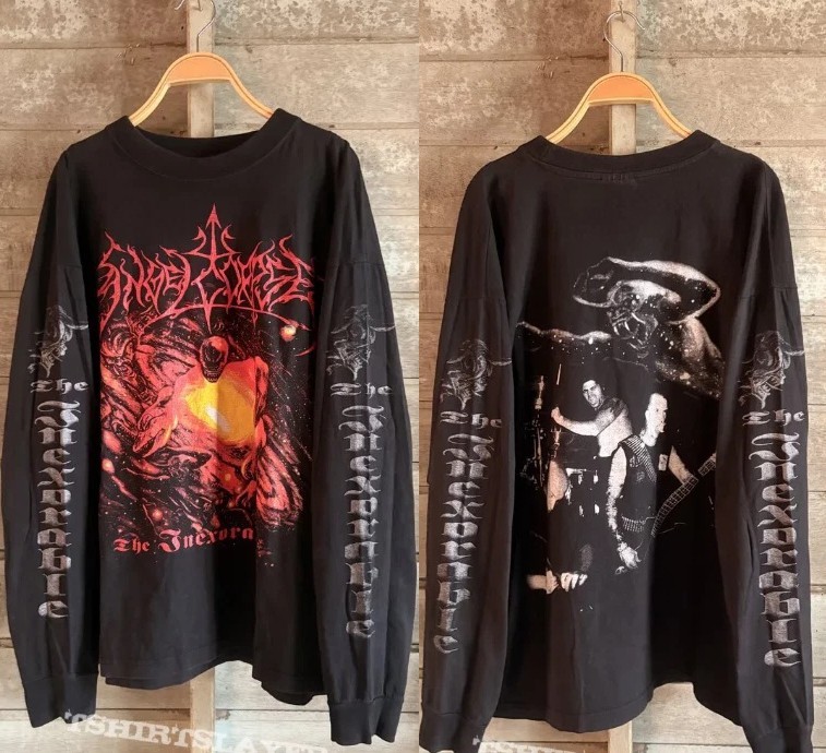 1999 ANGELCORPSE THE INEXORABLE Vintage Long Sleeves Shirt Reprint TU569 gallery