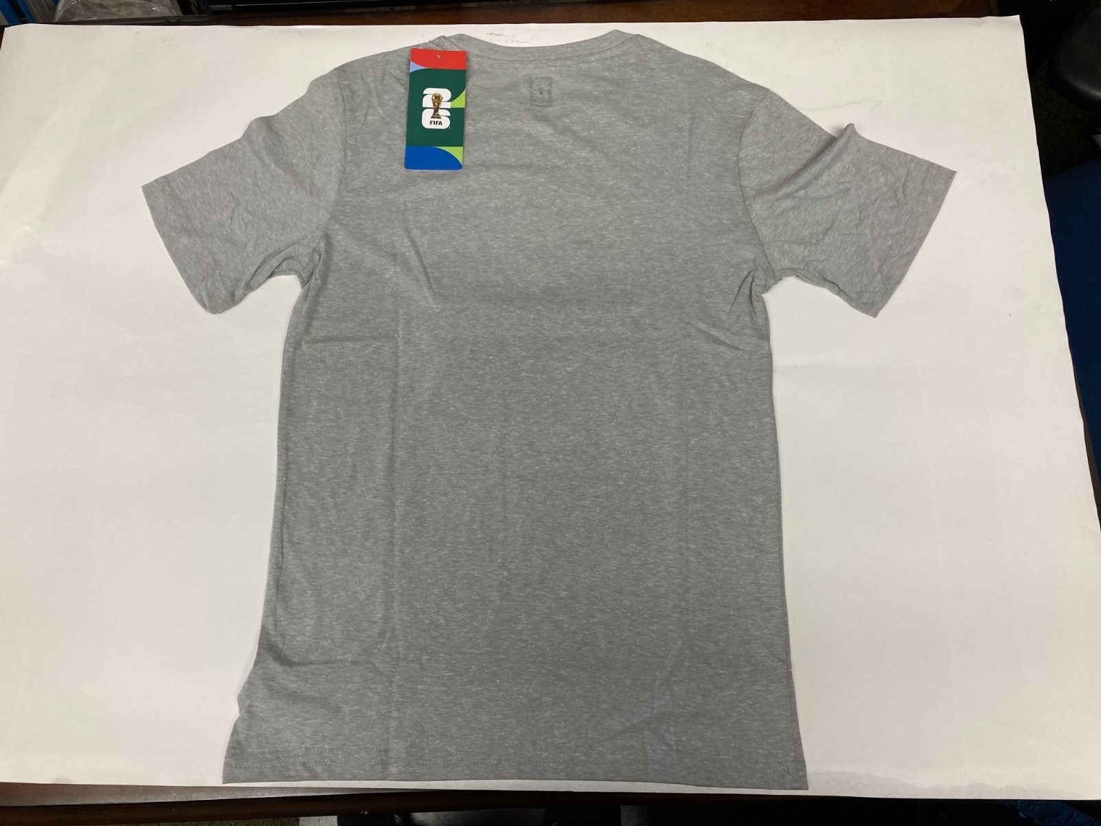 FIFA Official Licensed World Cup T Shirt New with Tag Light Gray gallery