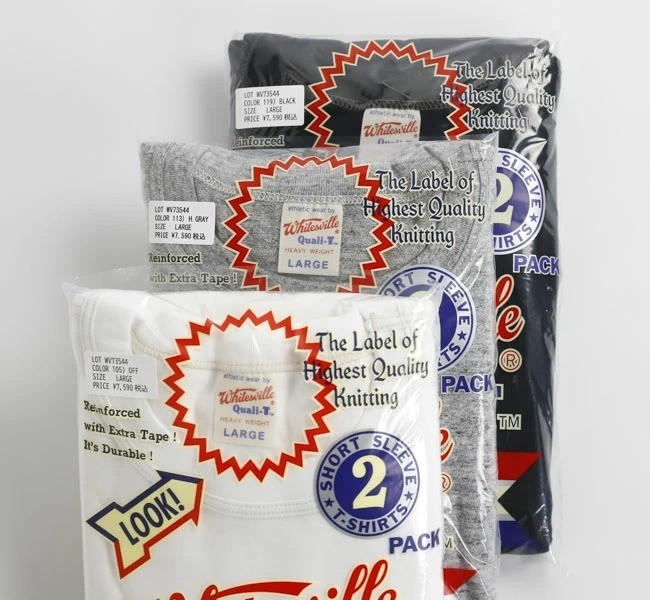 Whitesville 2-PACK T-SHIRT Lot WV73544 2-PACK Made in Japan Toyo enterprise New gallery