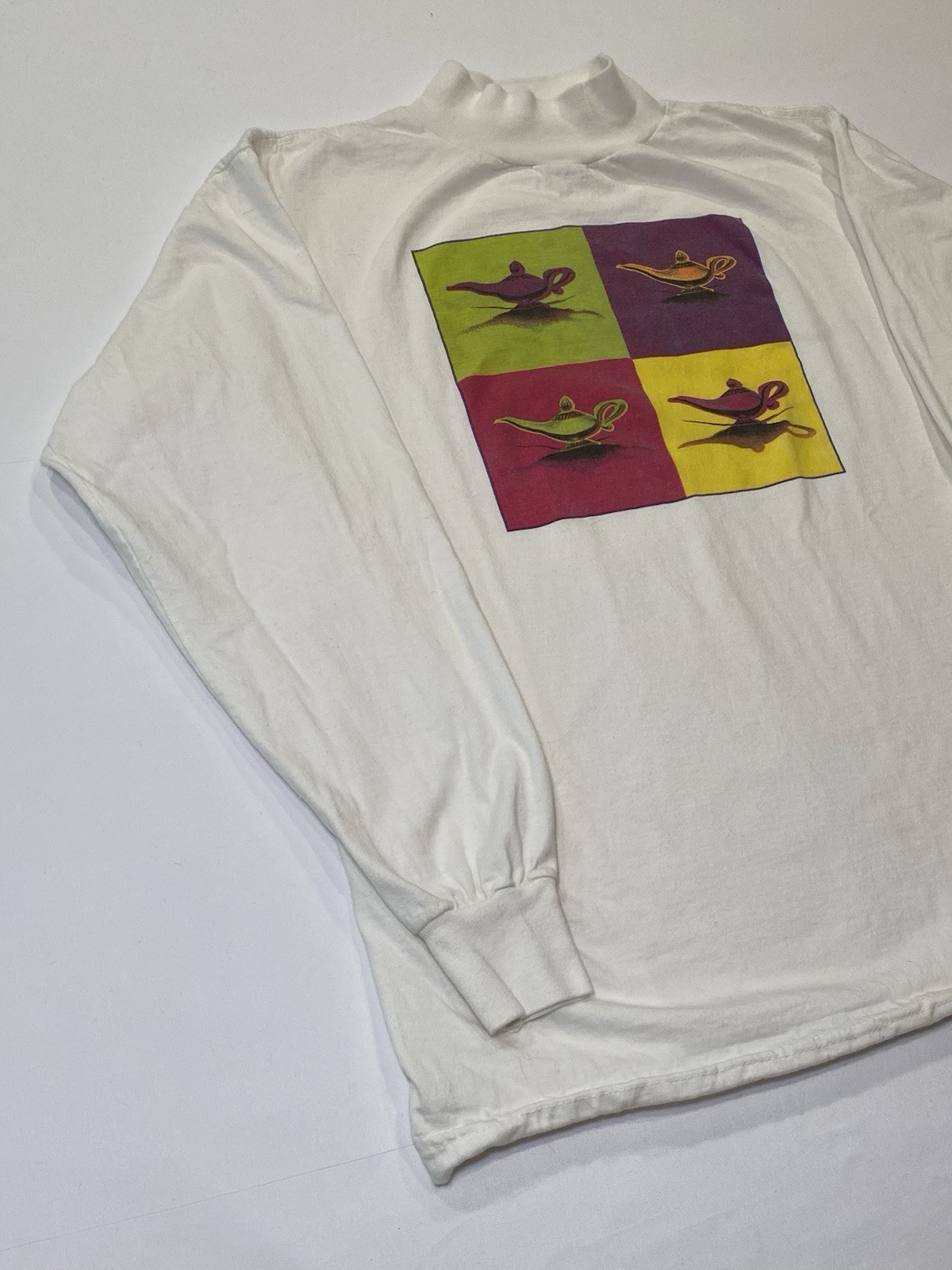 Vintage 1992 MoMa Aladdin Museum Of Modern Art NYC Turtleneck Sz L GRAIL RARE gallery