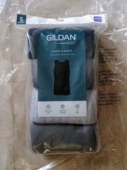 GILDAN SELECT Classic A Shirts Ribbed Tank Assorted Colors 5 Pack Size 2XL