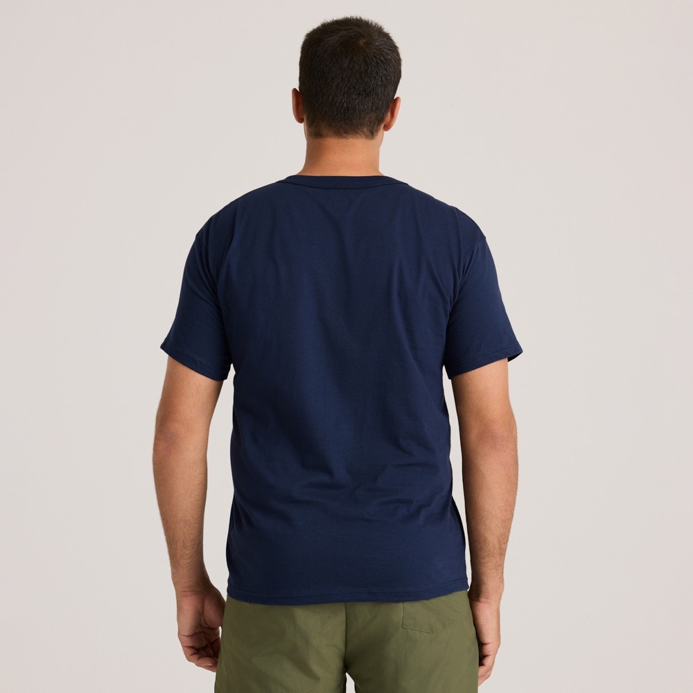 SOFFE Military Men's T-Shirts 3pk - Navy (682M-3) Small gallery