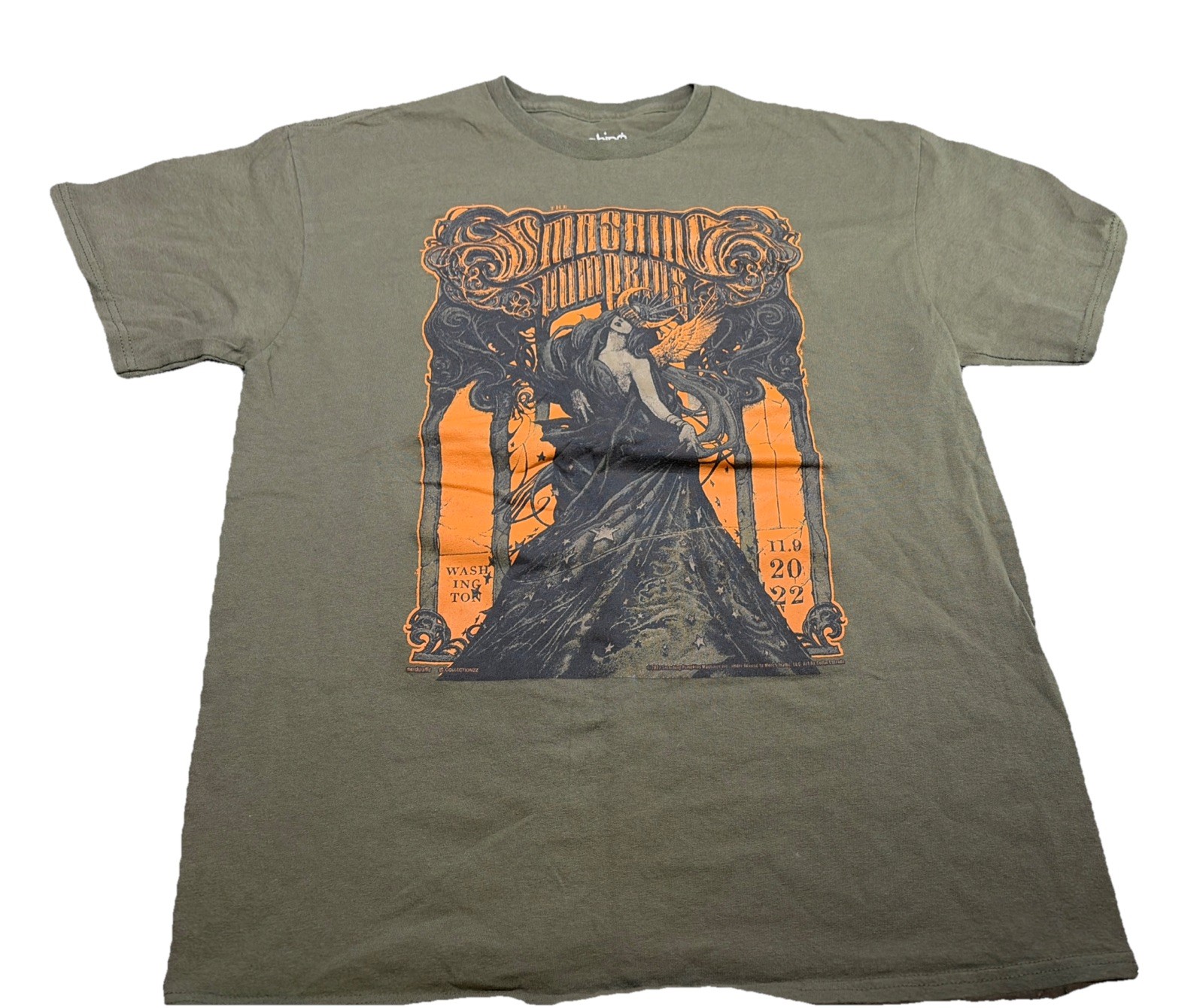 The Smashing Pumpkins Spokane Boyfriend Shirt Size XL Fits Large See Measurement gallery