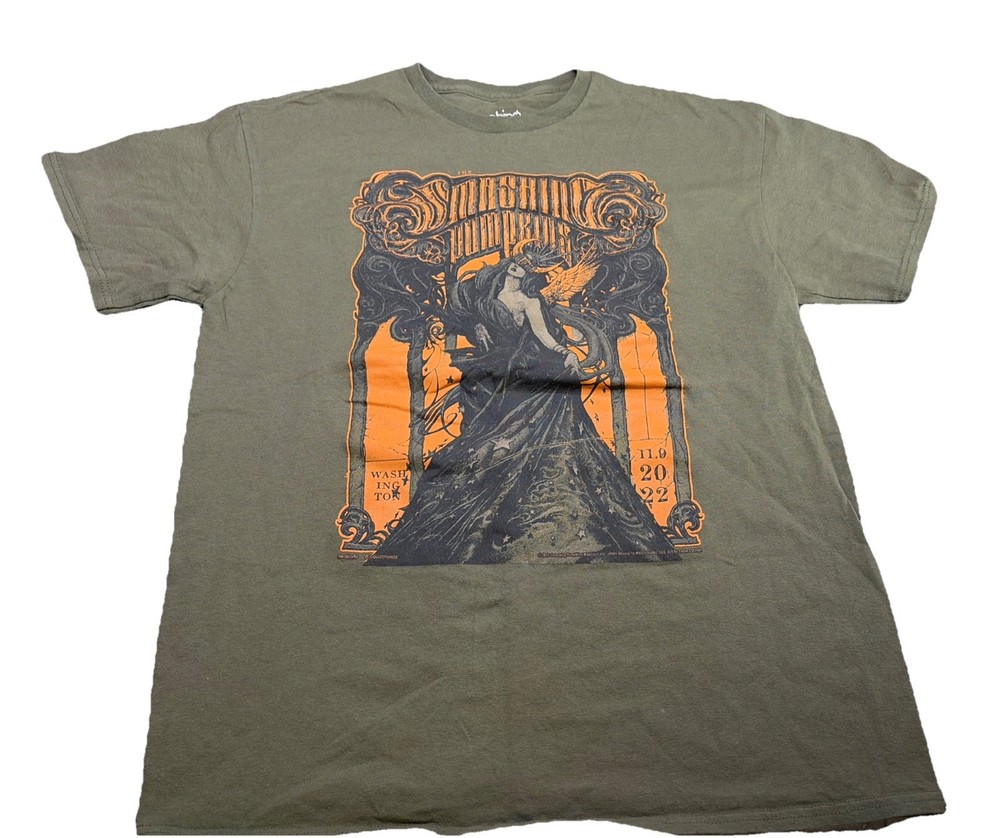 The Smashing Pumpkins Spokane Boyfriend Shirt Size XL Fits Large See Measurement