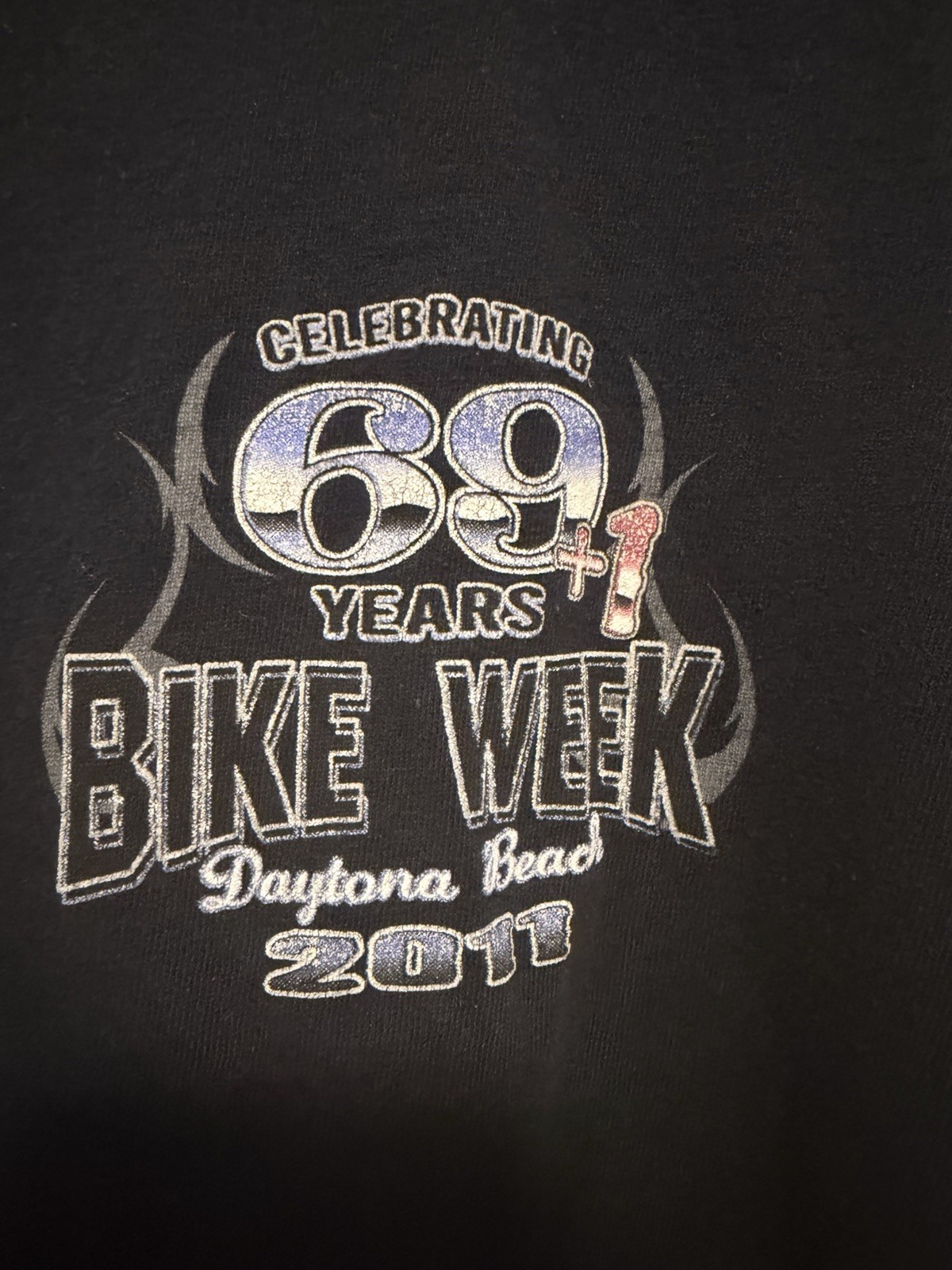 Vintage Harley-Davidson Men's Daytona Beach Bike Week T-Shirt XL Fits Like L gallery