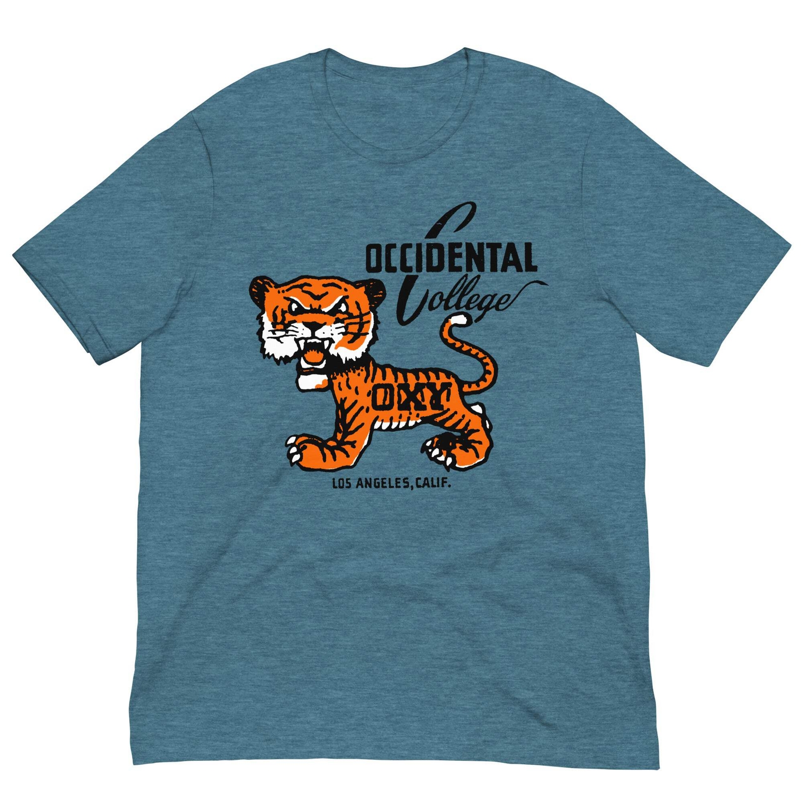 Vintage Retro T Shirt Occidental California Cool College Graphic Tee gallery