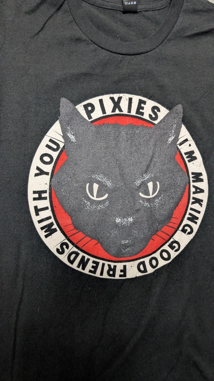 Pixies "I'm Making Good Friends With You" Concert Shirt 2019 Size M gallery