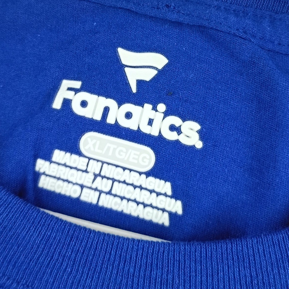 Fanatics T-Shirt Men XL Blue NEW Texas Rangers 2023 World Series Champions Tee gallery