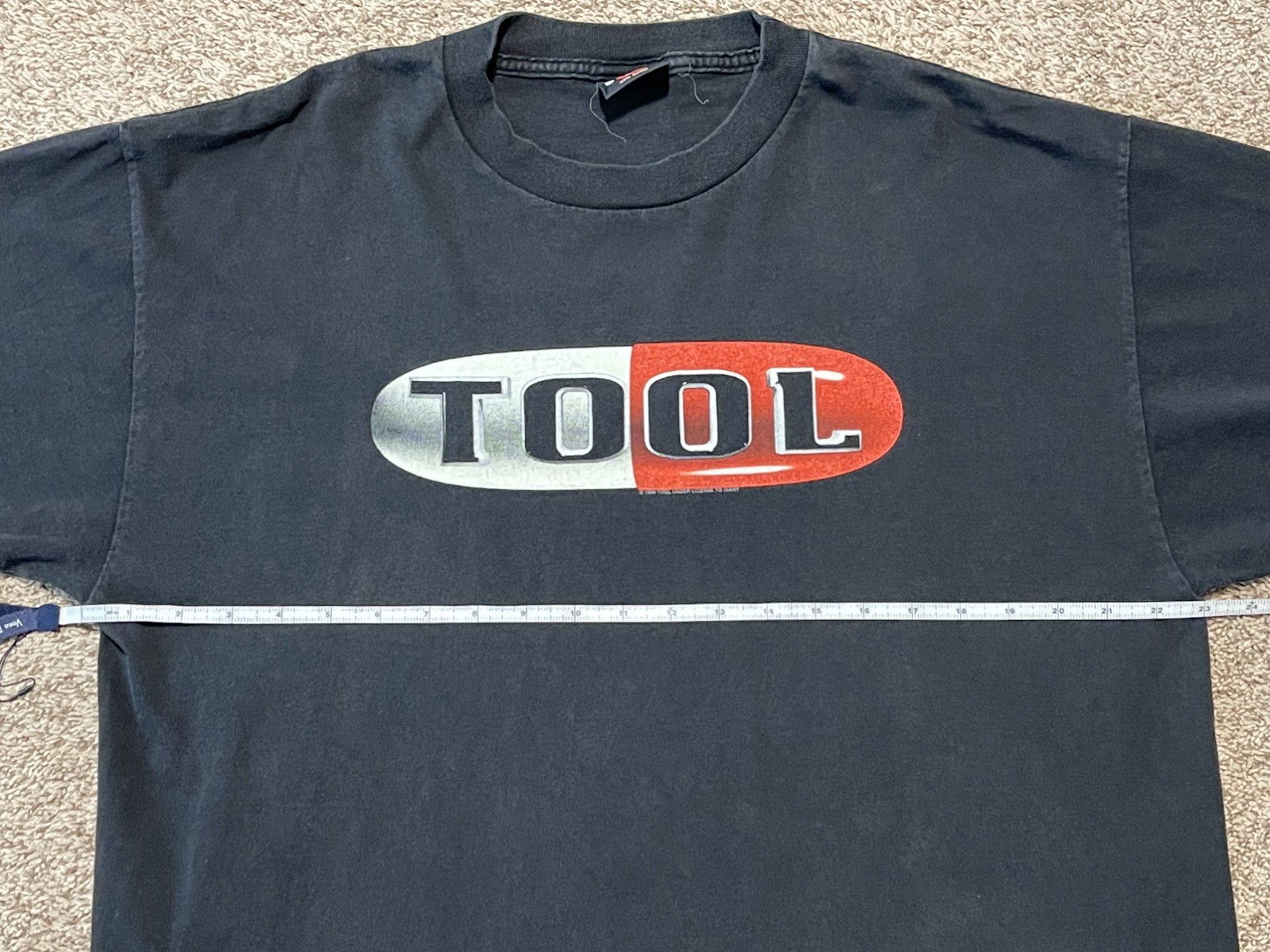 TOOL Pill Brain Vintage Shirt Rare Giant Tag XL 1999 - CHECK SIZE gallery