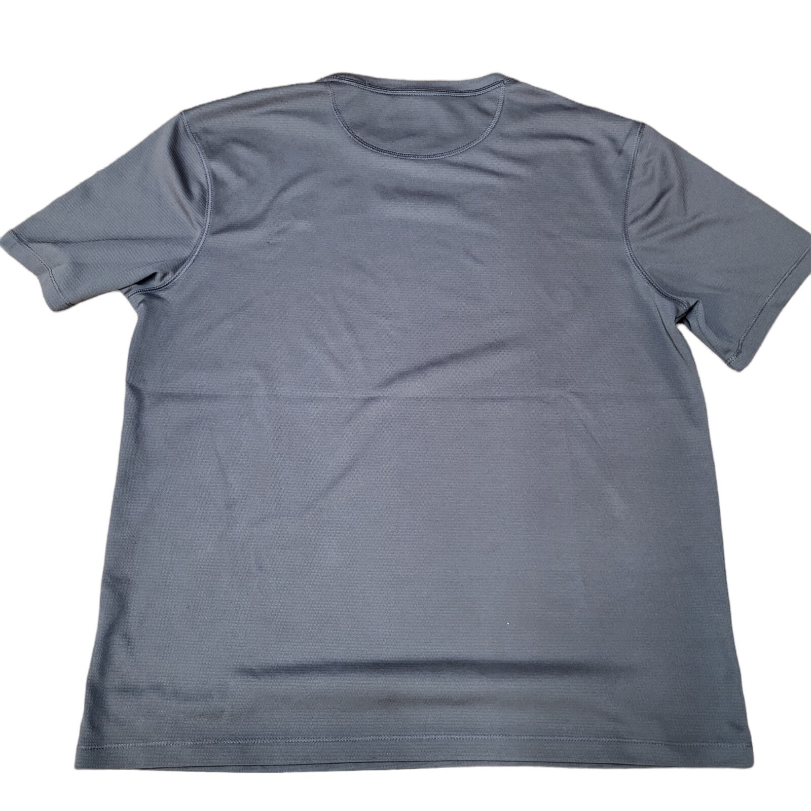 Reel Legends Mens Fishing Shirt Gray M Performance UPF30 Quick Dry Sunscreen gallery