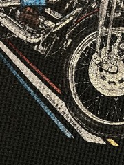 Harley Davidson Double Sided Thermal Waffle Knit Shirt Men’s S USA Vintage 80s