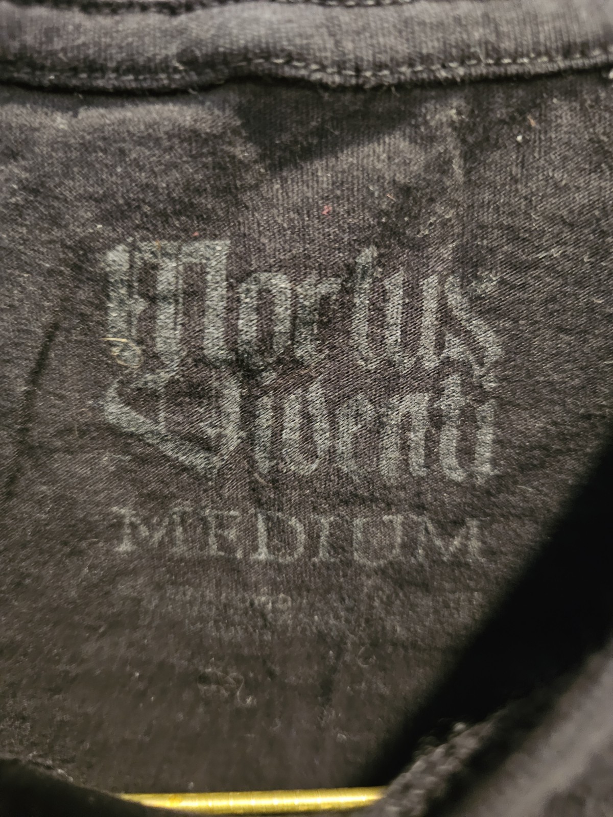 Mortus Viventi The Moon Cat Tarot Graphic Tee Occult Goth Punk Mystic Witch M gallery