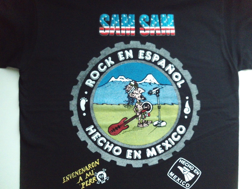 SAM SAM SHIRT,INTERPUESTO BANDA BOSTIK ROCK URBANO EL TRI EL HARAGAN LIRAN ROLL gallery