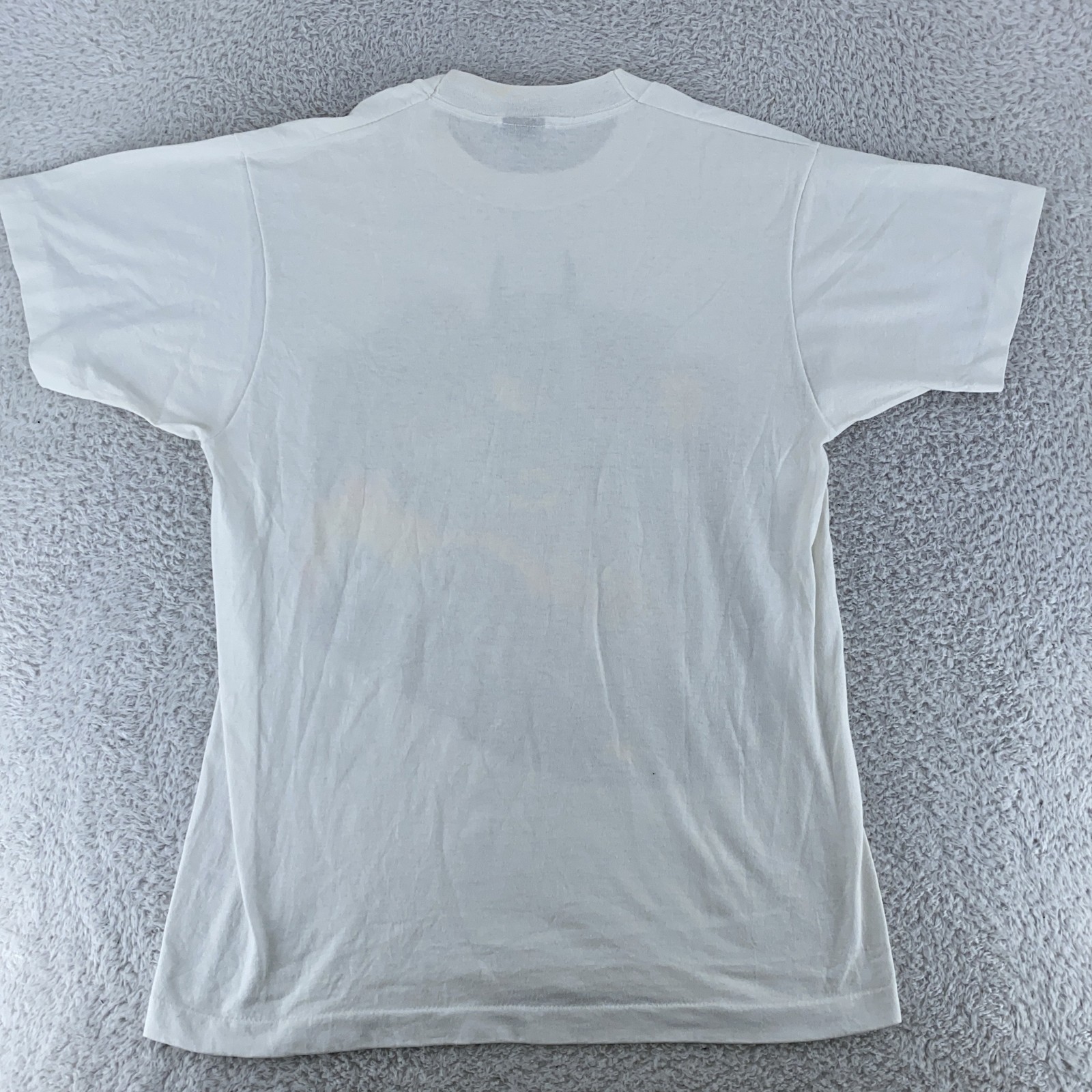 Vintage Batman Batmobile Shirt Medium White 1989 DC Comics Movie Tee 80s 90s gallery