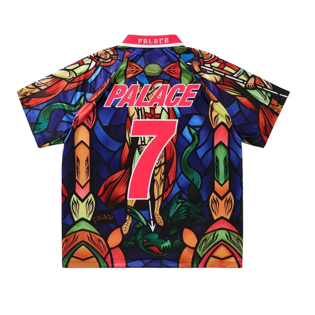 Palace x Nike England Dri-FIT Football Jersey Bright Crimson - Large *PRESALE* gallery