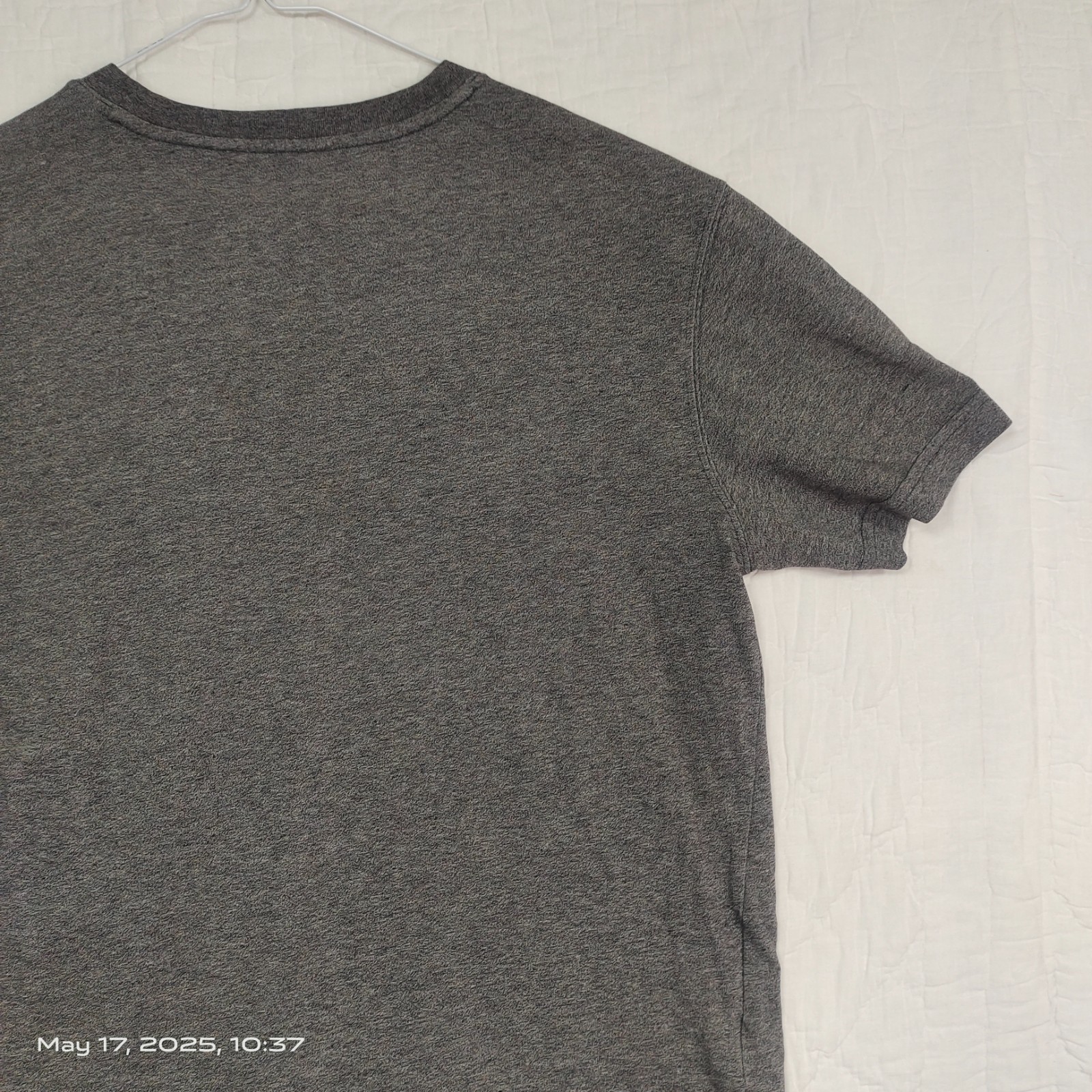 Mens Lacoste Sport Grey Short Sleeve T Shirt Top (See Measurement in Photos) gallery