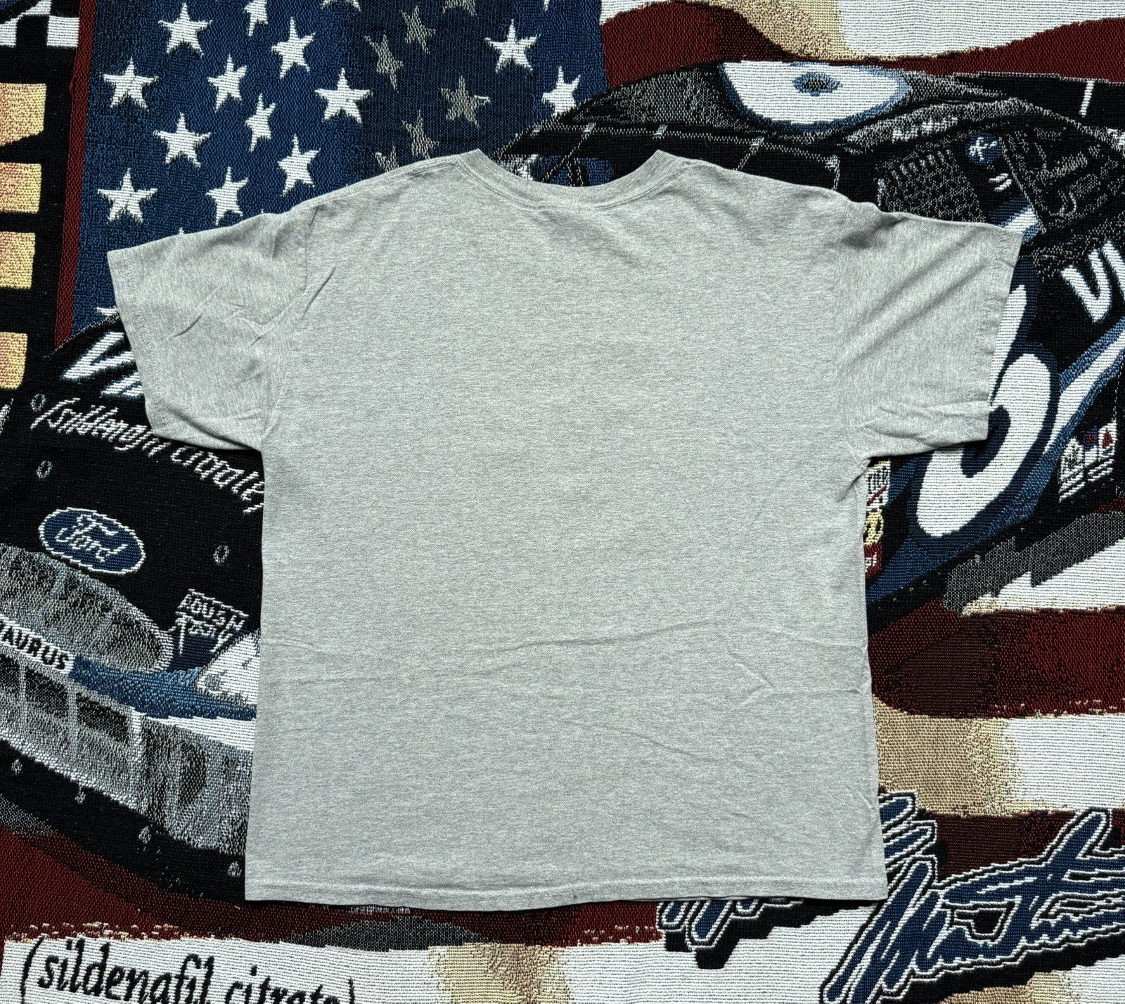 Y2K Detroit Tigers “Eat Em Up Tigers Eat Em Up” Tiger Guy Tshirt Men Large gallery