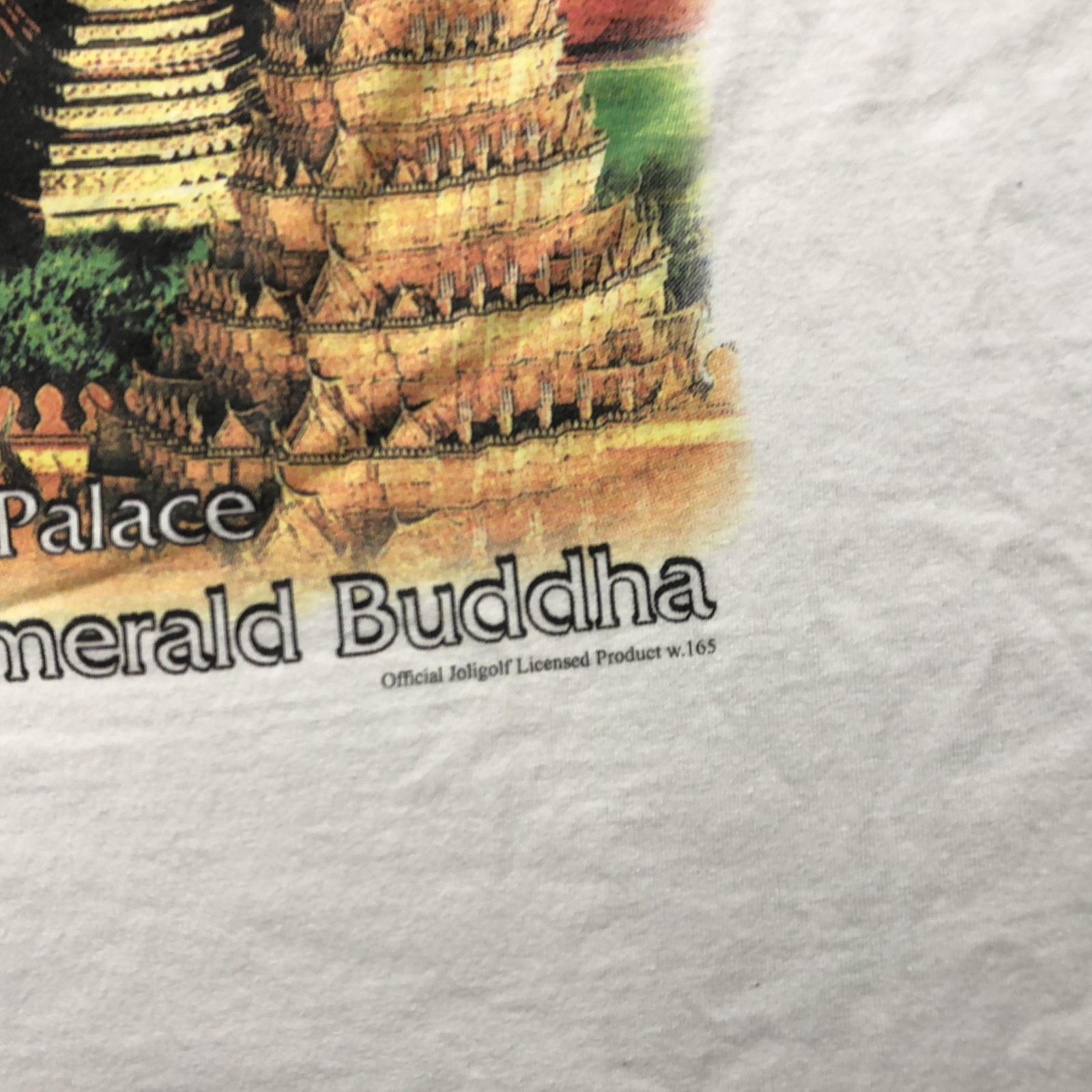 Bangkok Thailand Shirt Mens Large White Royal Grand Palace Temple Graphic Tee gallery