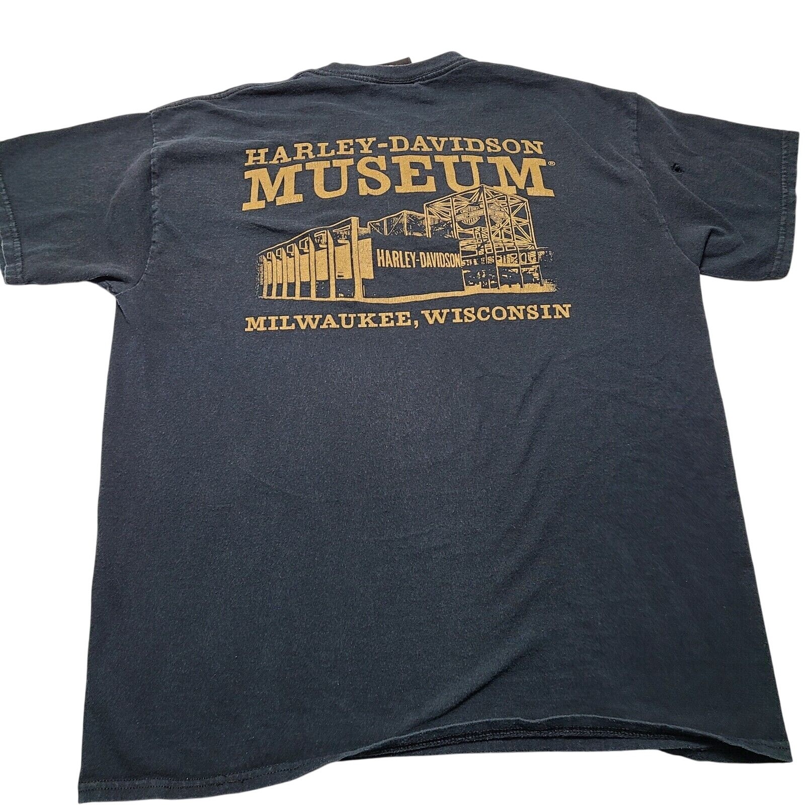 Vtg Harley-Davidson Museum Milwaukee T-Shirt 110th Year Anniversary Men’s Large