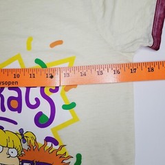 NWT Nickelodeon 90’s Rugrats Semi Sheer Marled T-shirt Medium Junior Millennials