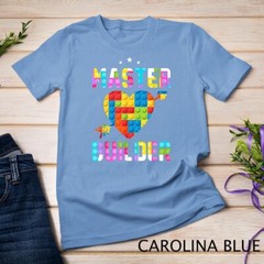 Cool Master Builder Funny Building Blocks Gift T-Shirt Unisex T-shirt
