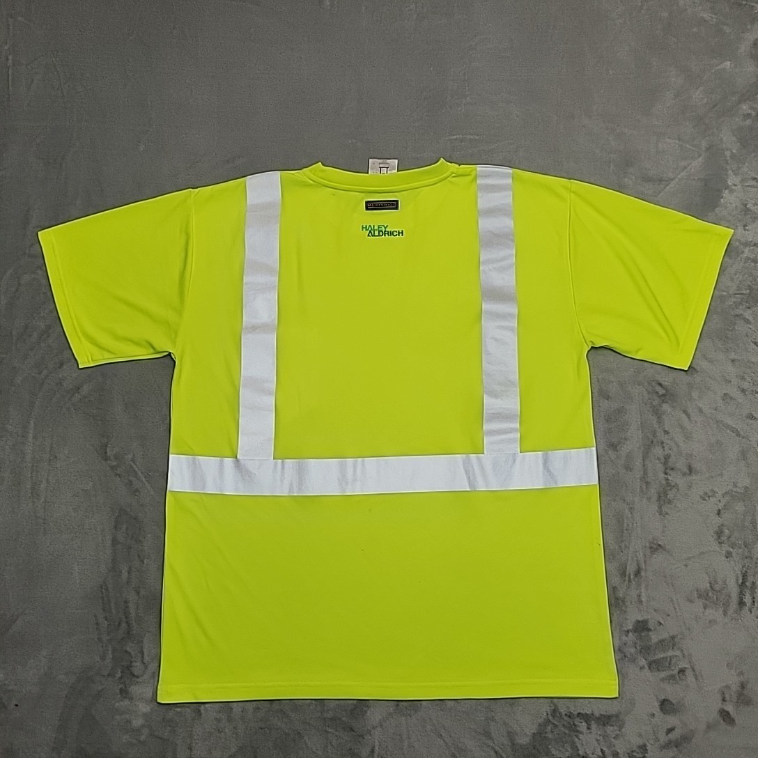 ML Kishigo Safety Shirt Mens XL Yellow Hi Vis Reflective ANSI 9110 Workwear gallery
