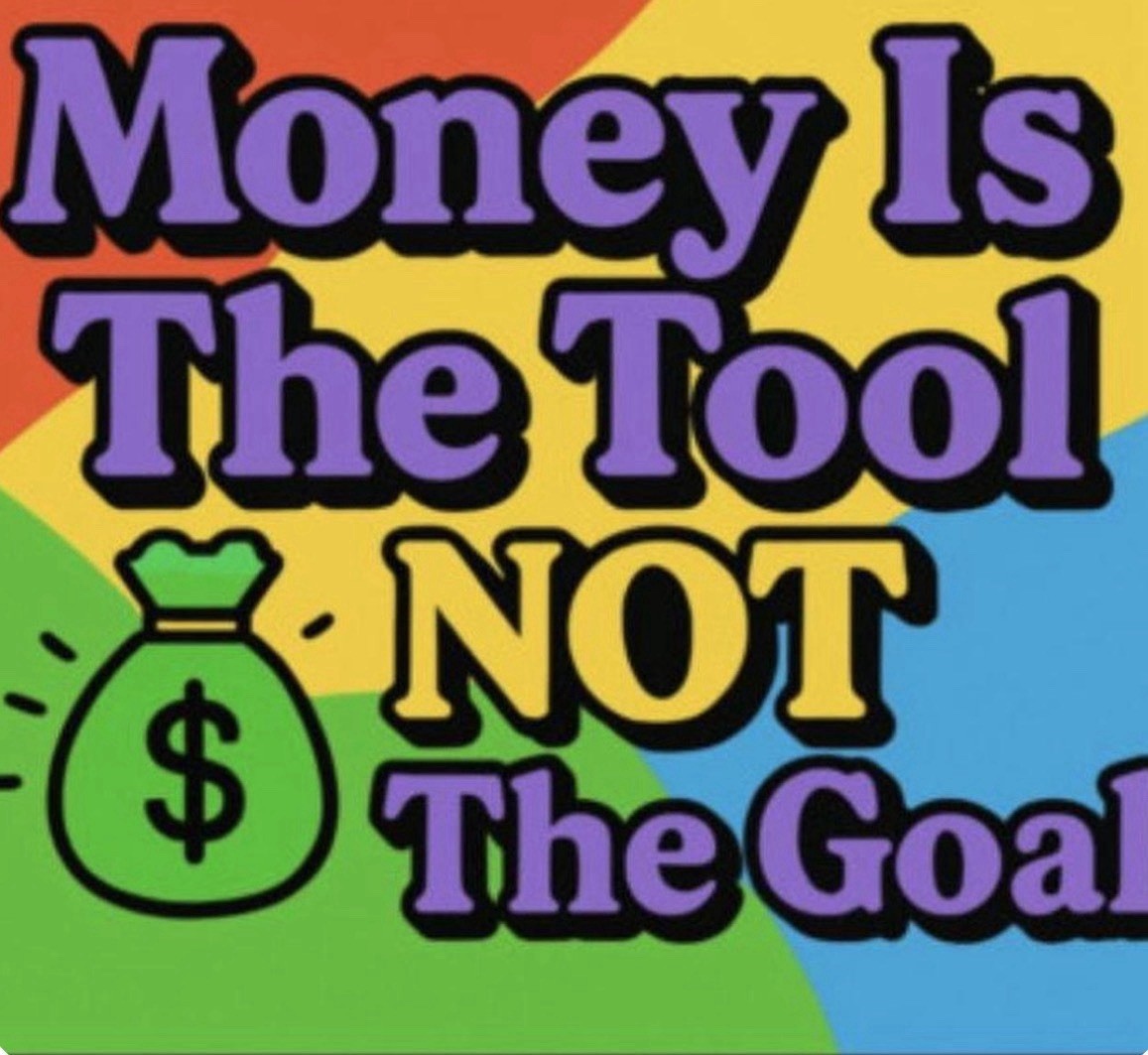 gildan t shirt Black Multicolored Money Is A Tool With Black Back For Y2K Gothic gallery