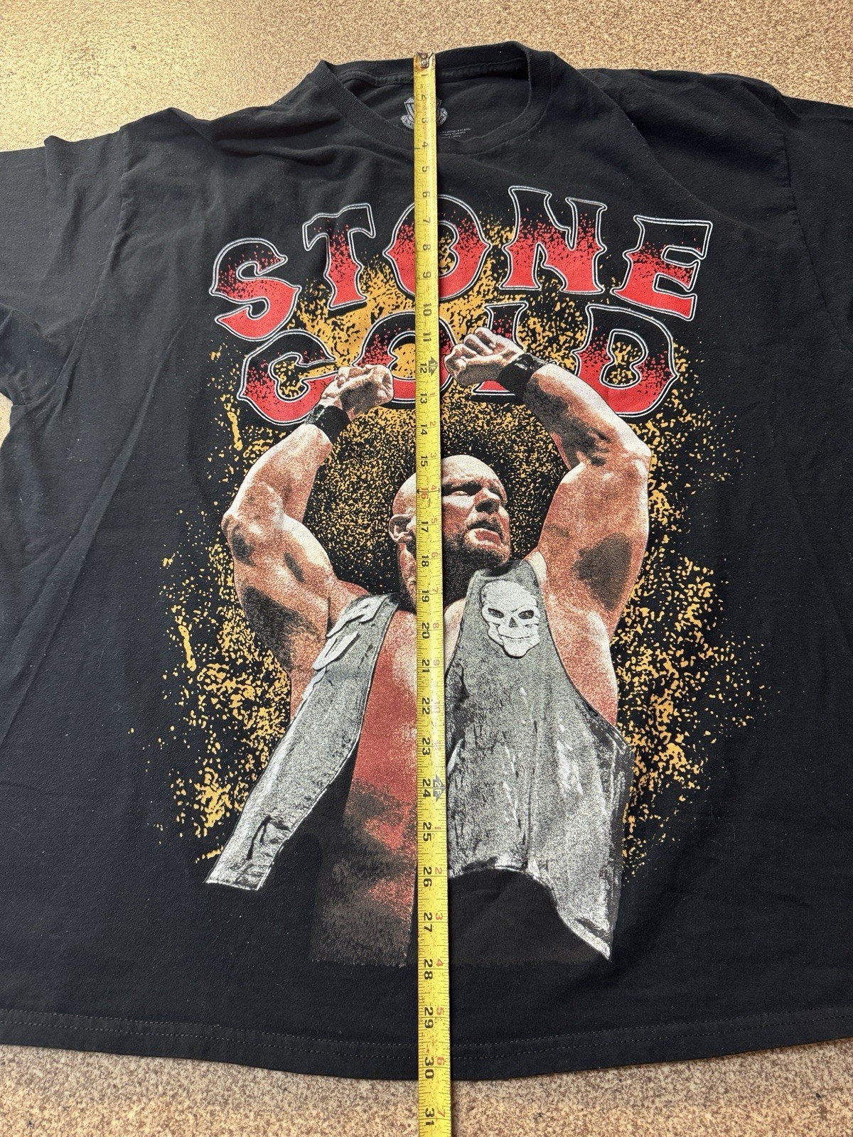 Stone Cold Steve Austin T-Shirt Size 2XL SCSA Texas Venom Double Sided gallery