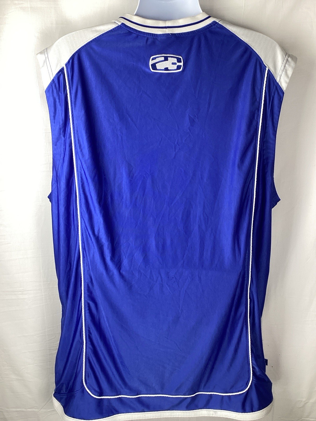 AIR JORDAN JUMPMAN Jersey VTG Dazzle Shiny Silky Y2K 2000s Sleeveless Shirt 3XL gallery
