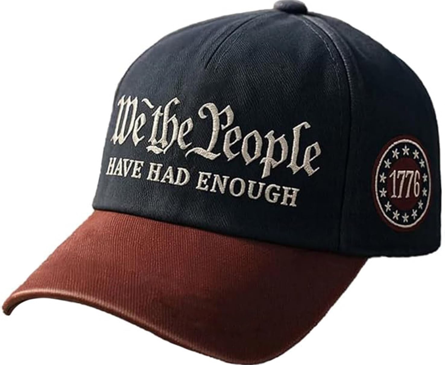We The People Baseball Cap, Embroidered Have Had Enough 1776 Star Badge Hat f... gallery