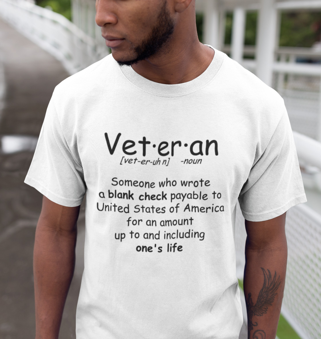 Veteran Definition Shirt US Veteran Grandpa Gift Veterans T-Shirt Army Patriotic gallery