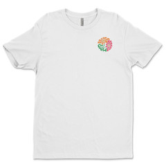 DTF flowers/ Custom Unisex Soft Style T-Shirts, Next Level- Cotton