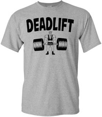 DEADLIFT Powerlifting T-shirt – Gym Strongman Weightlifting Muscle Lifting