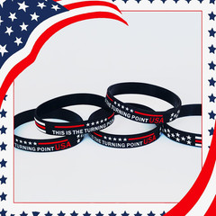 Turning Point USA Bracelet Commemorating Charlie Kirk’s Message
