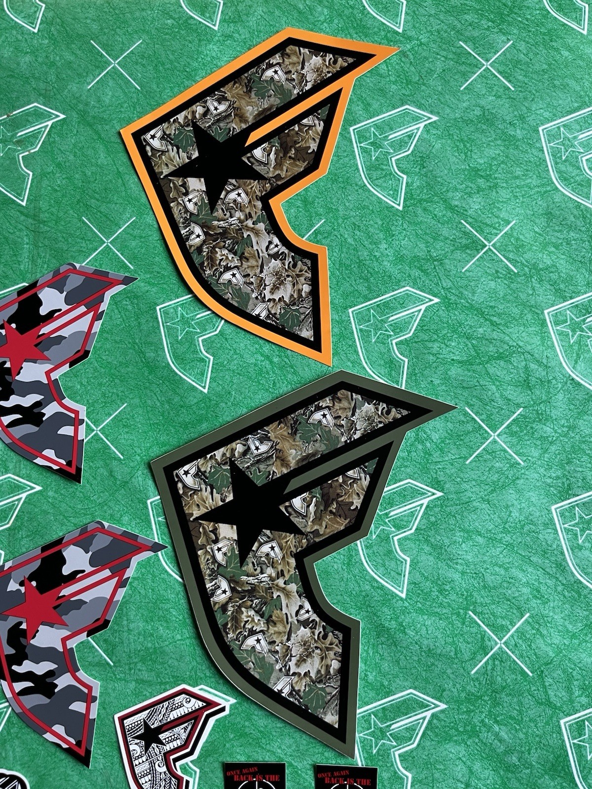 Famous Stars And Straps Camo Sticker Set gallery