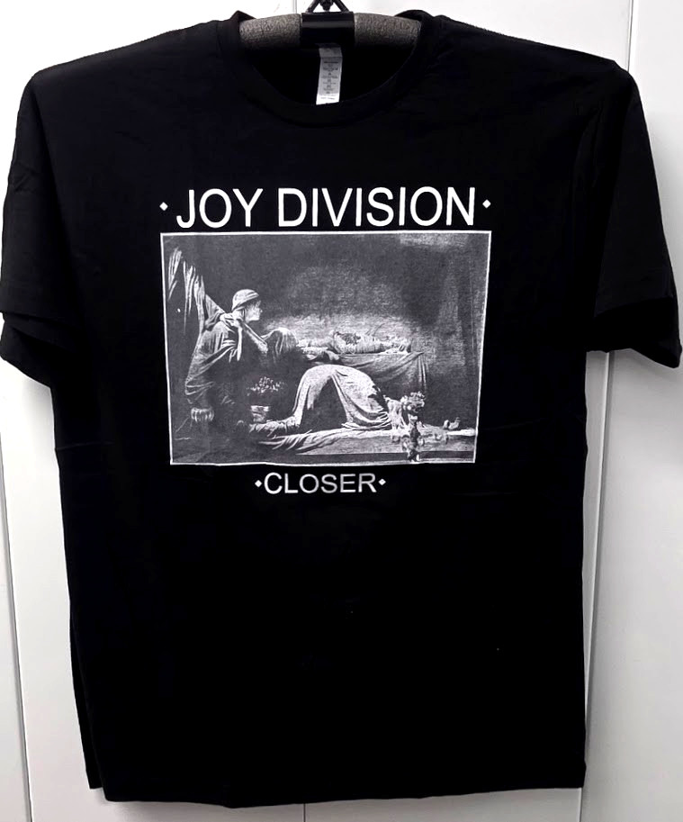 JOY DIVISION T-shirt UK Ian Curtis Post Punk Rock Adult Men’s Tee Black New