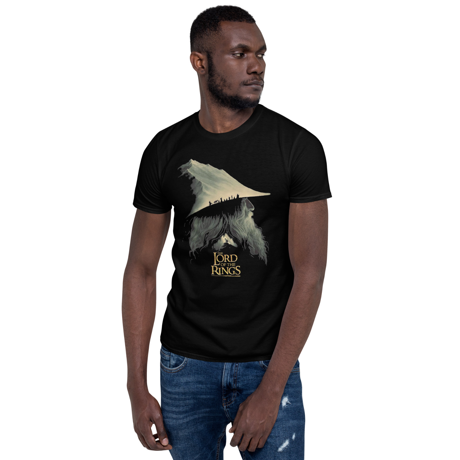 SMOKING GANDALF, HOBBIT, LORD OF THE RINGS, PRINTED T-SHIRT gallery