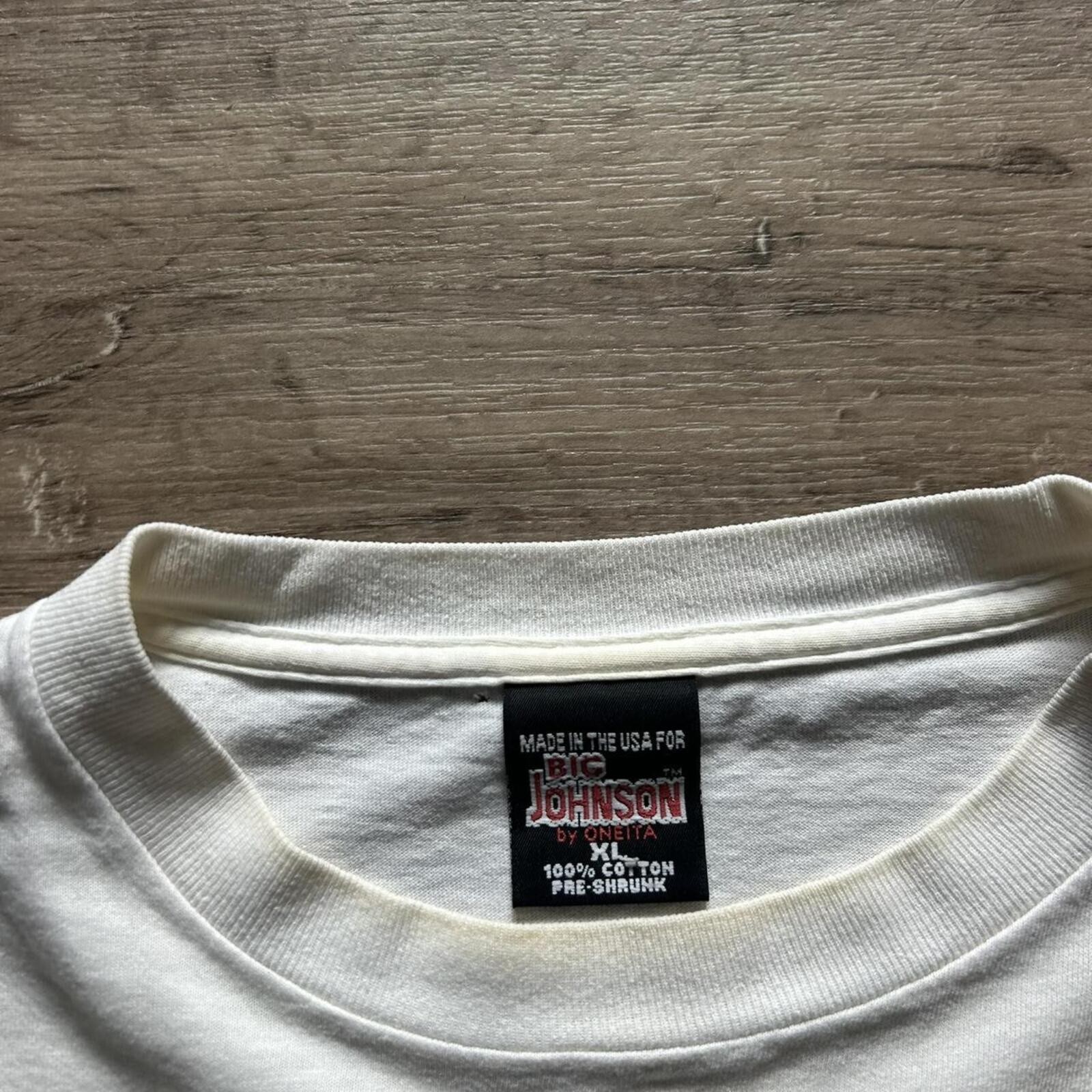 Vintage 1992 Big Johnson Graphic t shirt gallery