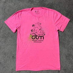 DTM Helsinki Finland Shirt I LOVE GAY BARS T Shirt Club Tee Adult S Pink LGBTQ
