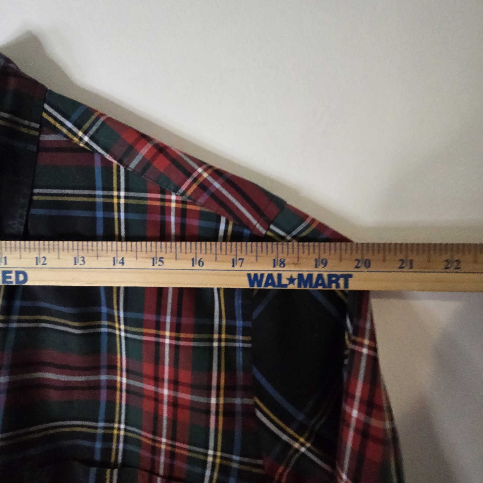 J. Crew Long Sleeve stretch Multicolor Classic Plaid Dress Shirt mens Large gallery