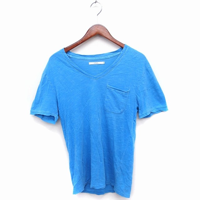 JOURNAL STANDARD relume Vneck Tshirt Cut and Sew Short Sleeve Pattern Cotton M