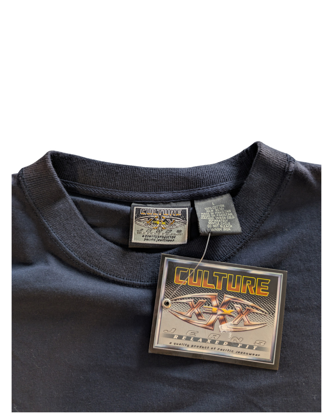Vintage Navy Y2K Culture Jeans Tee (L) gallery