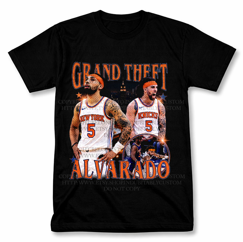 Jose Alvarado Vintage Basketball Fan Graphic T Shirt