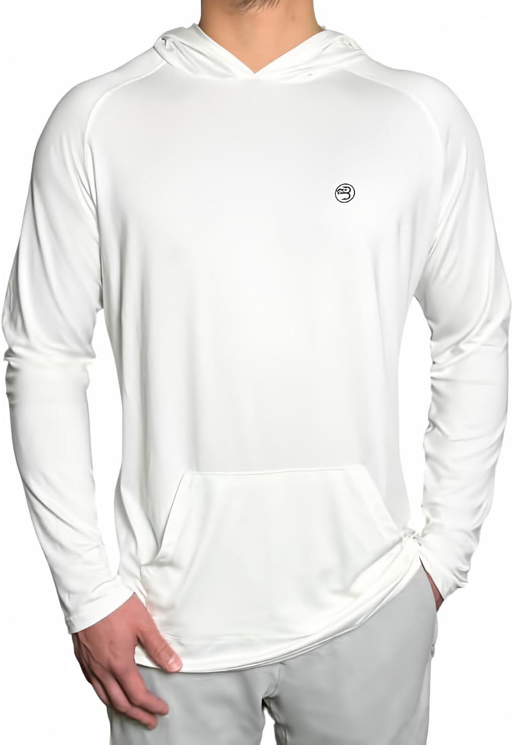 Men's Hooded Sun Shirt UPF 50+ Long Sleeve Fishing Shirt SPF Rash Guard gallery