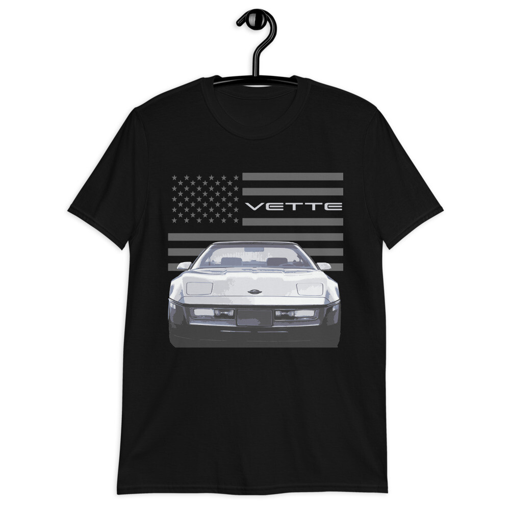 Silver C4 vette Owner Gift Vette Short-Sleeve Unisex T-Shirt gallery
