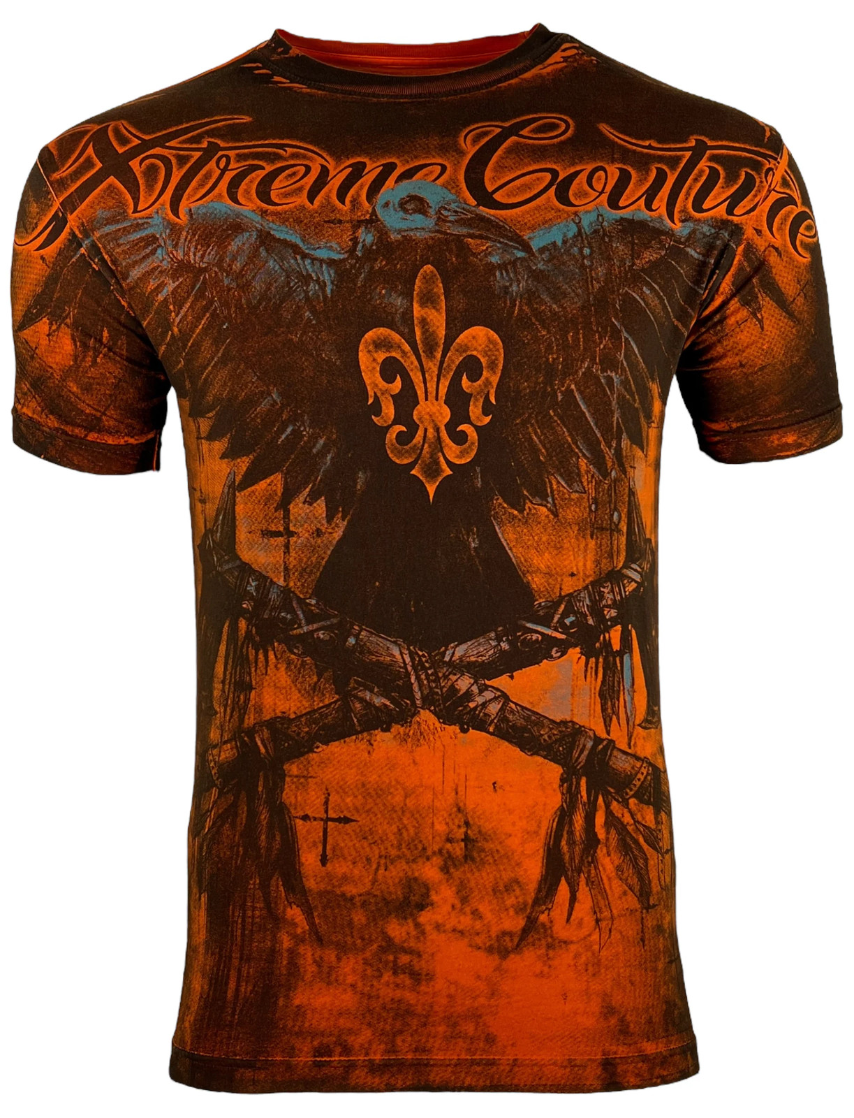 Xtreme Couture By Affliction Men's T-shirt Darkside Biker Red Tattoo S-5XL gallery