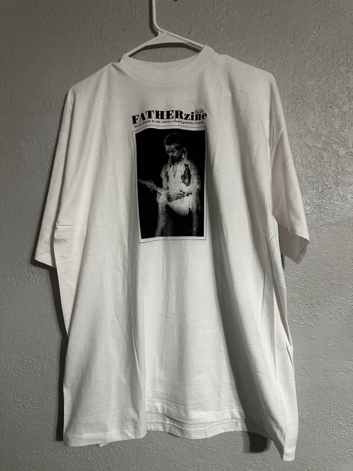 Jimi Hendrix Graphic T-Shirt New With Tags Hering Super-T Size G Large