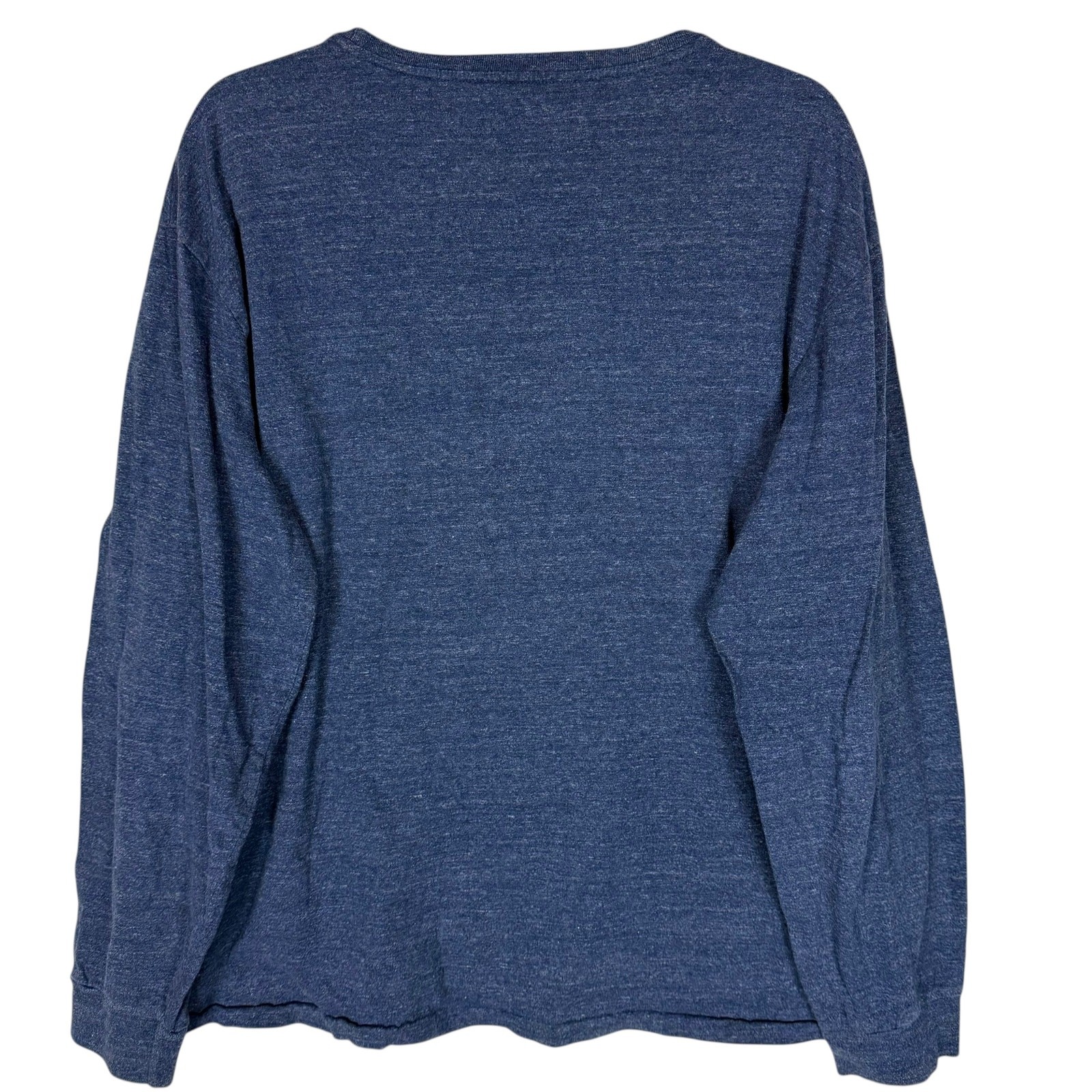 Polo Ralph Lauren Shirt Mens XL Blue Pony Round Neck Long Sleeve Pullover Trendy gallery
