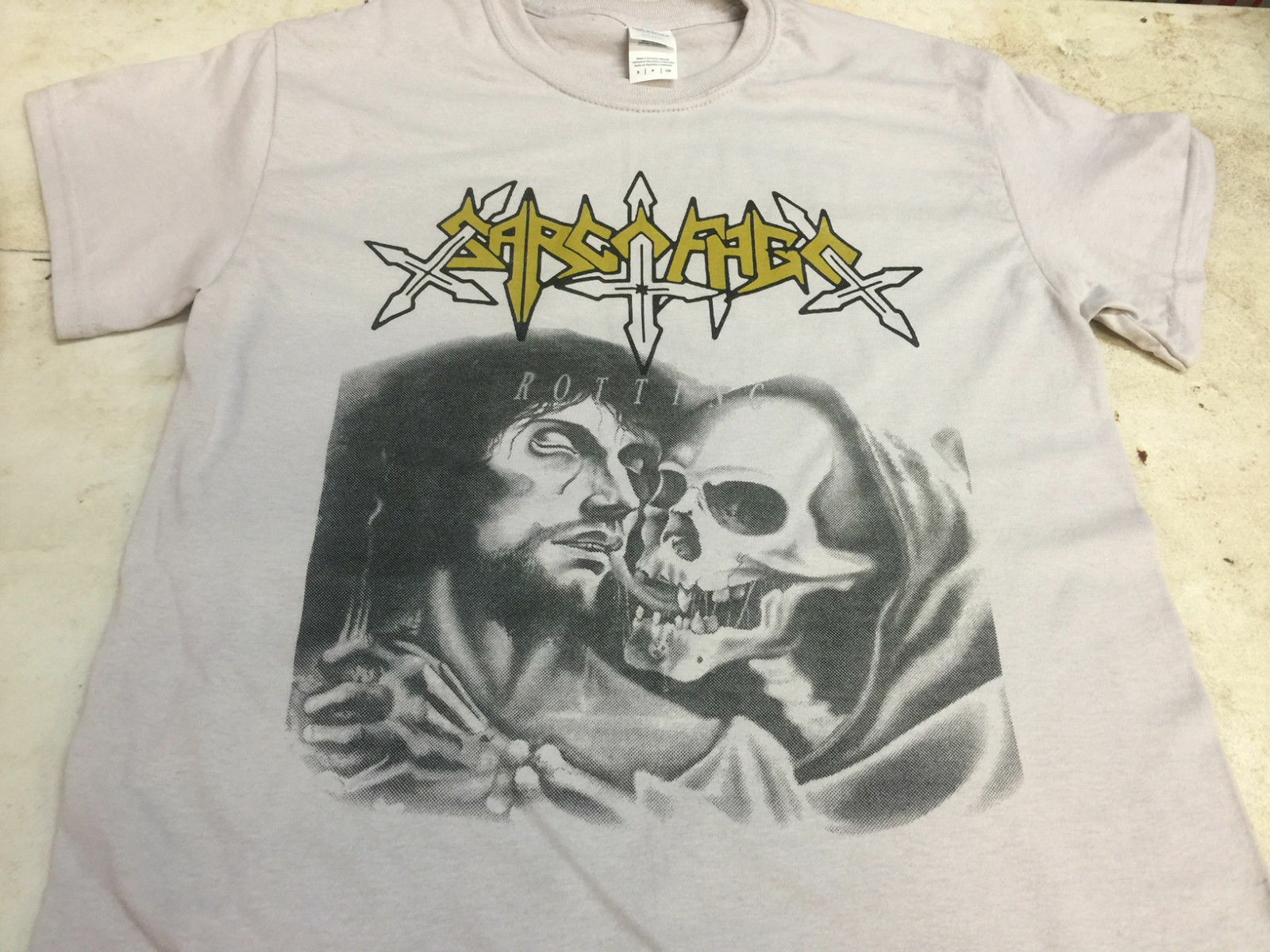Sarcofago Shirt black metal punk hellhammer deicide death kbd thrash gallery
