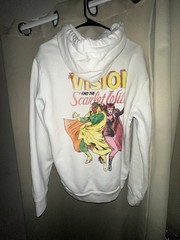 Marvel WandaVision Scarlet Witch & Vision retro 50s pullover hollister medium